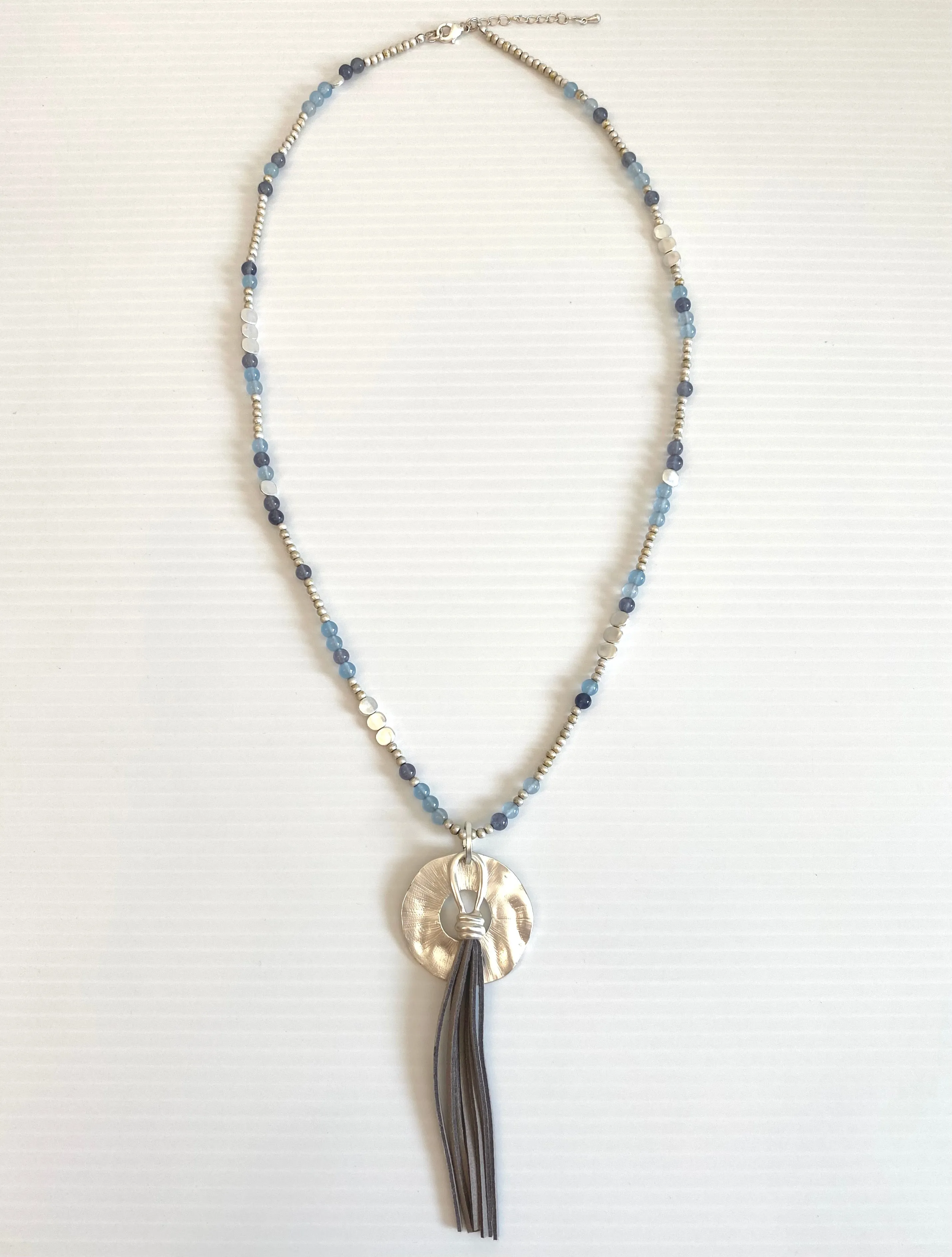 Beaded Tassel Necklace