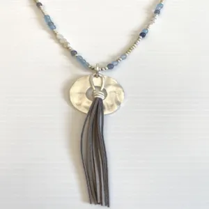 Beaded Tassel Necklace