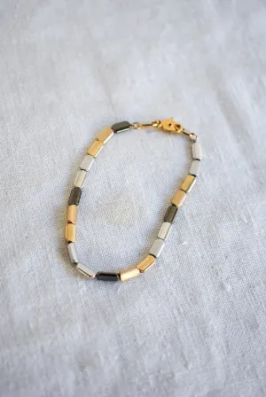 Beautifully made Tri toned bracelet