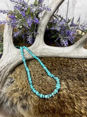 Brandy Turquoise Beaded Necklace