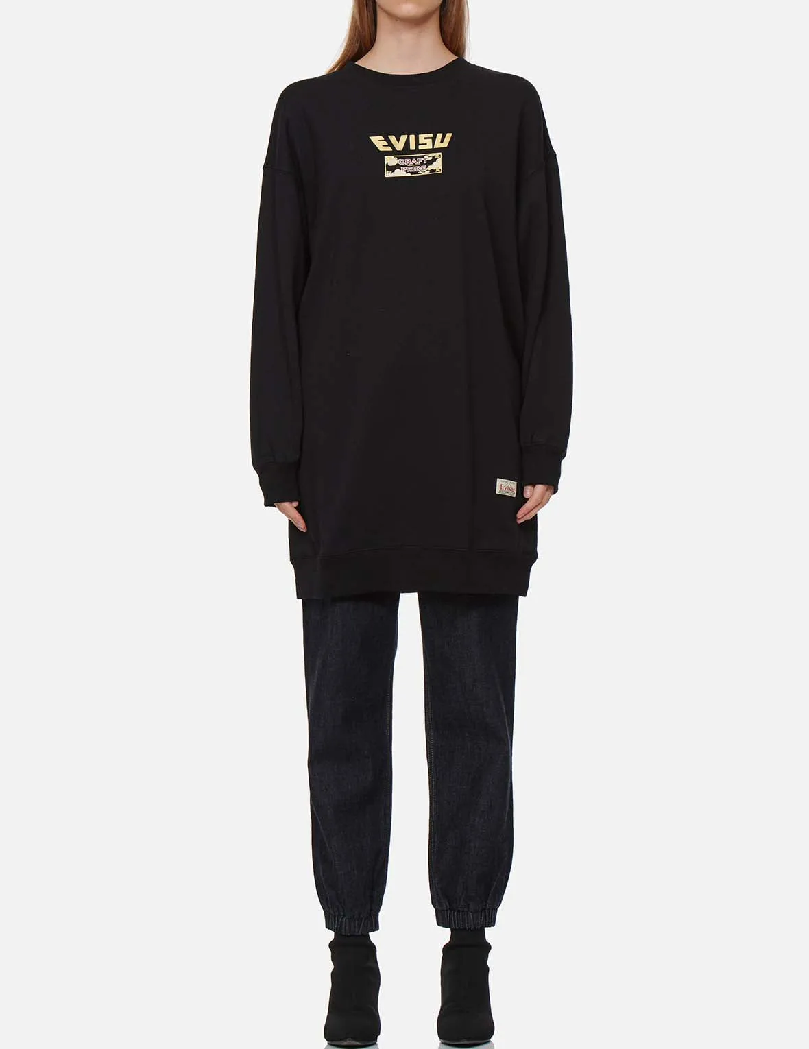 Brocade and Floral-pattern Daicock Tunic