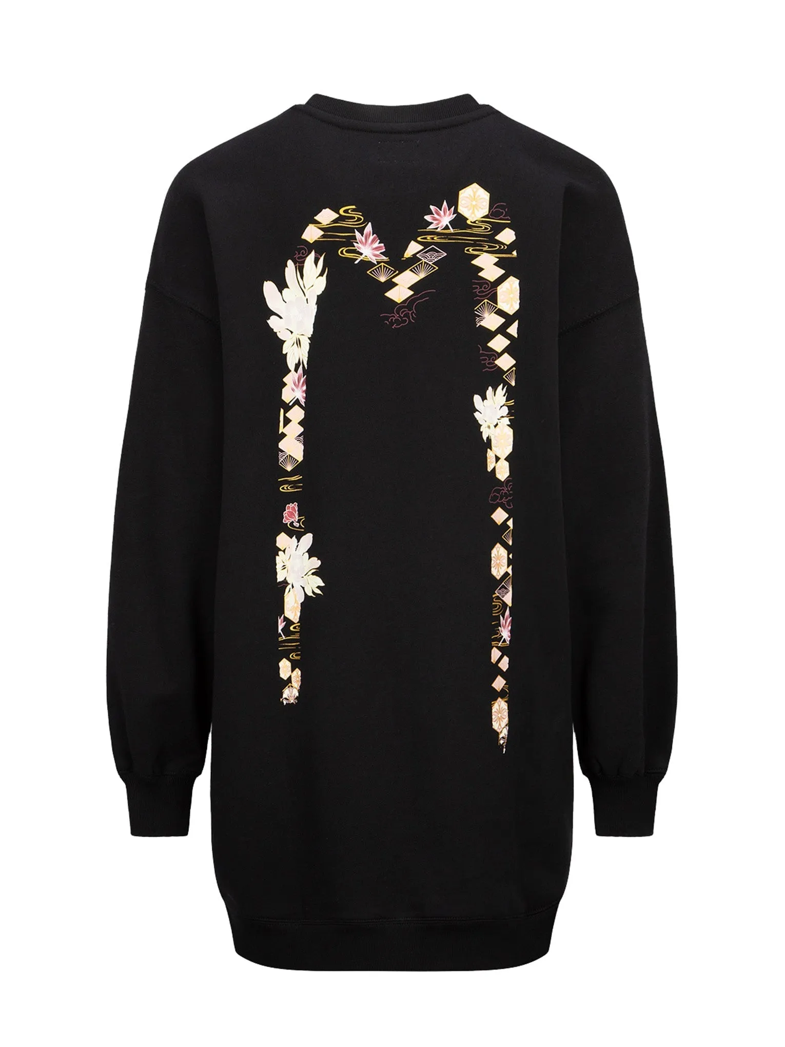 Brocade and Floral-pattern Daicock Tunic