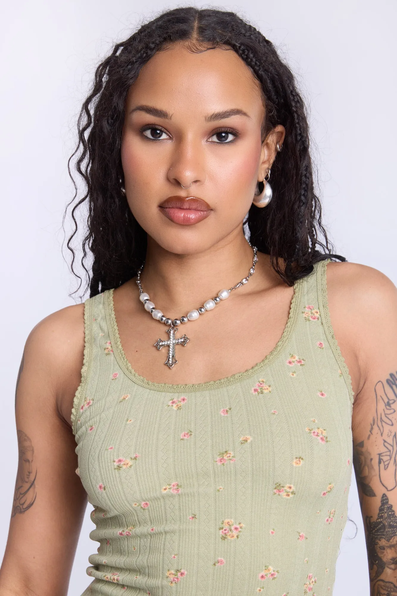 Camisole motif floral