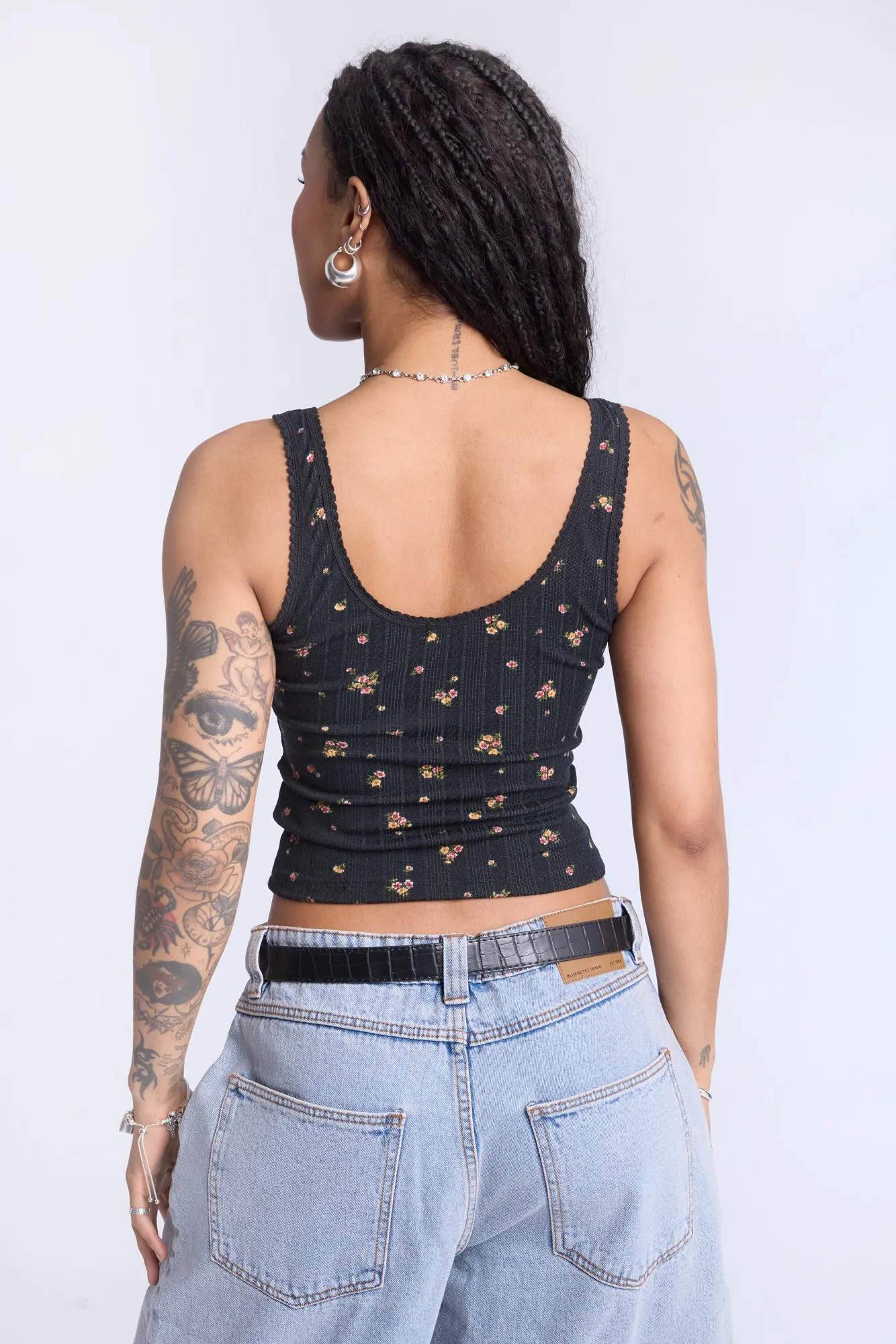 Camisole motif floral
