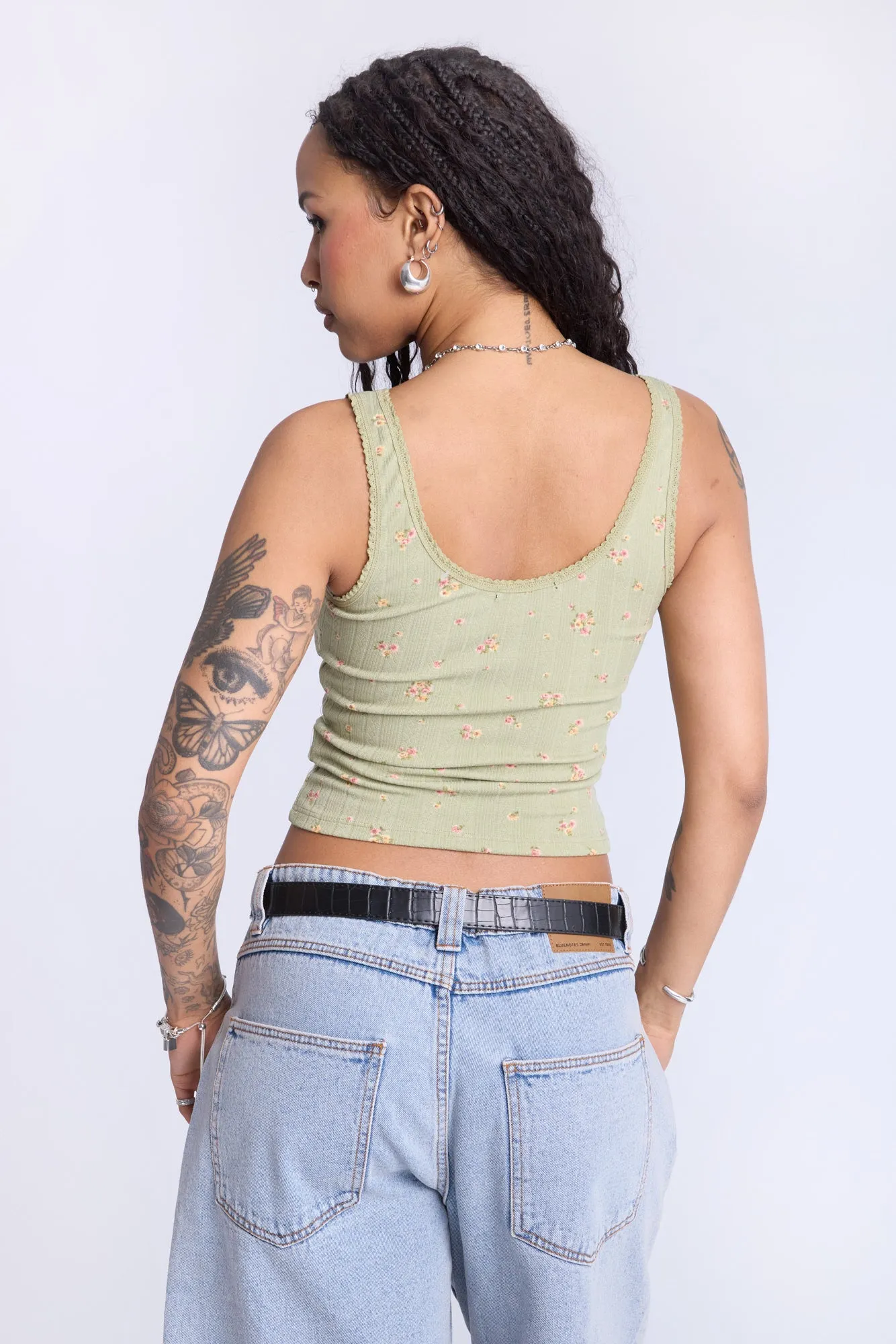 Camisole motif floral