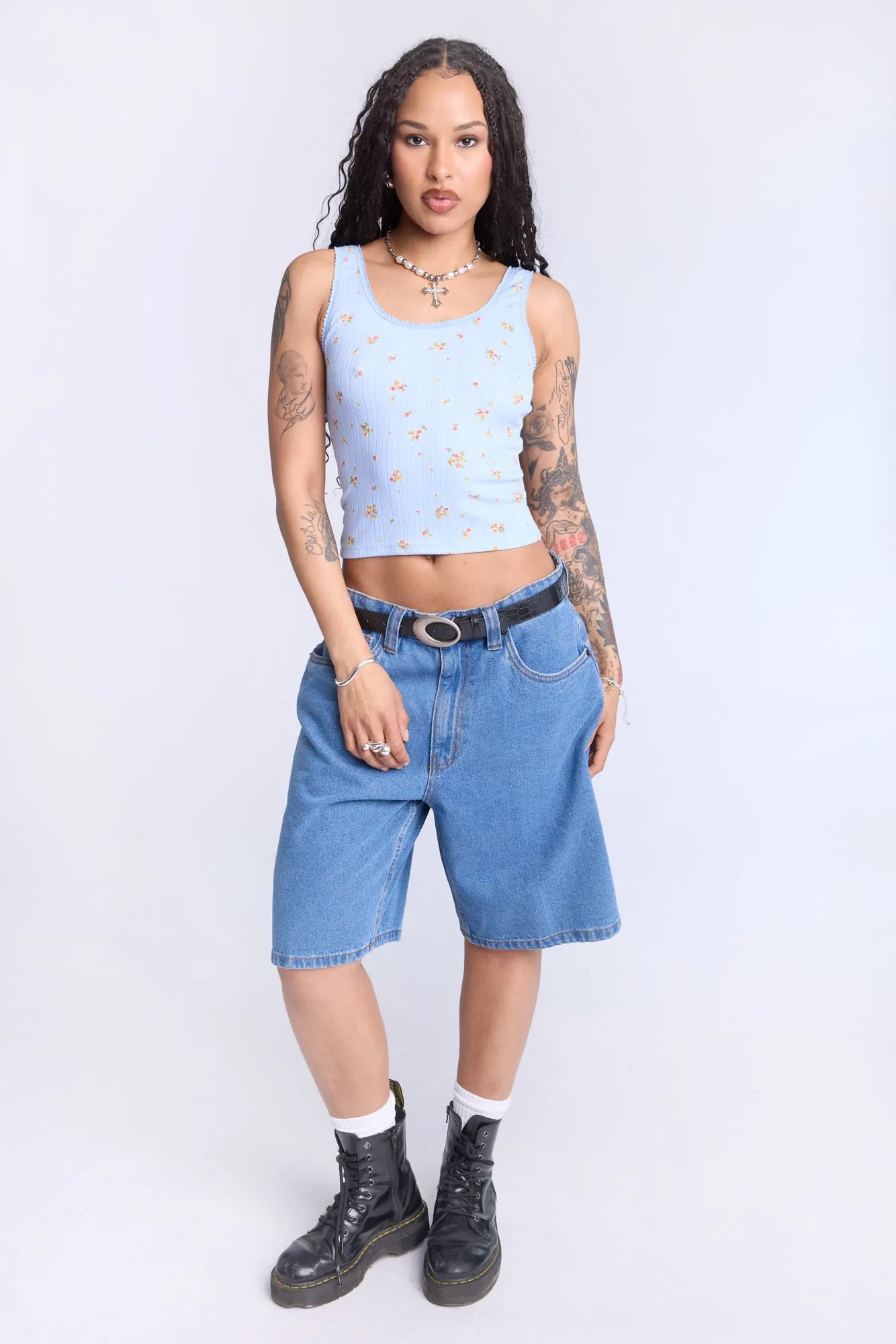 Camisole motif floral