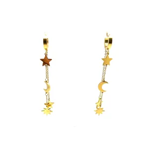Celestial Dangle Earrings