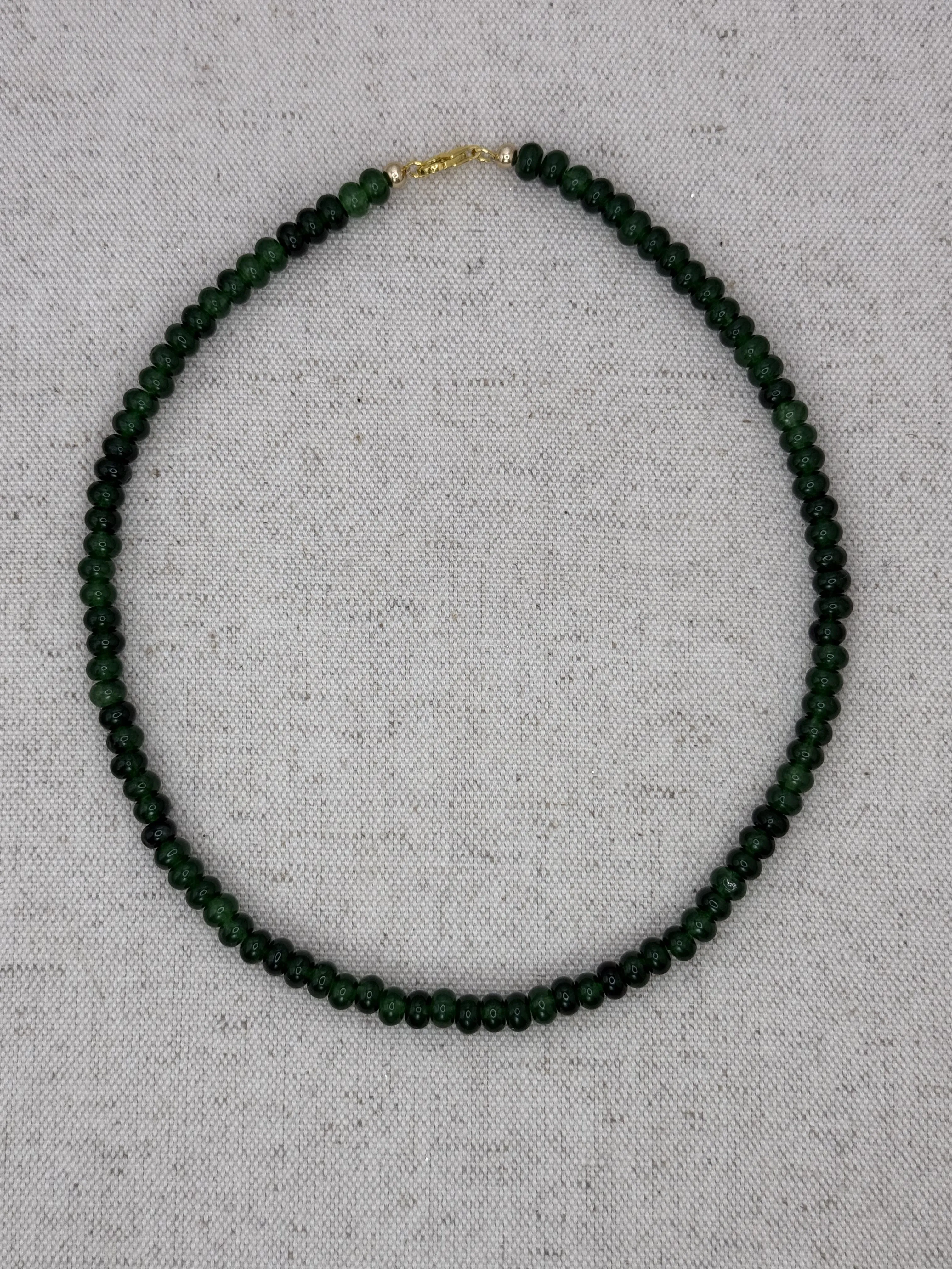 Emerald Layering Necklace