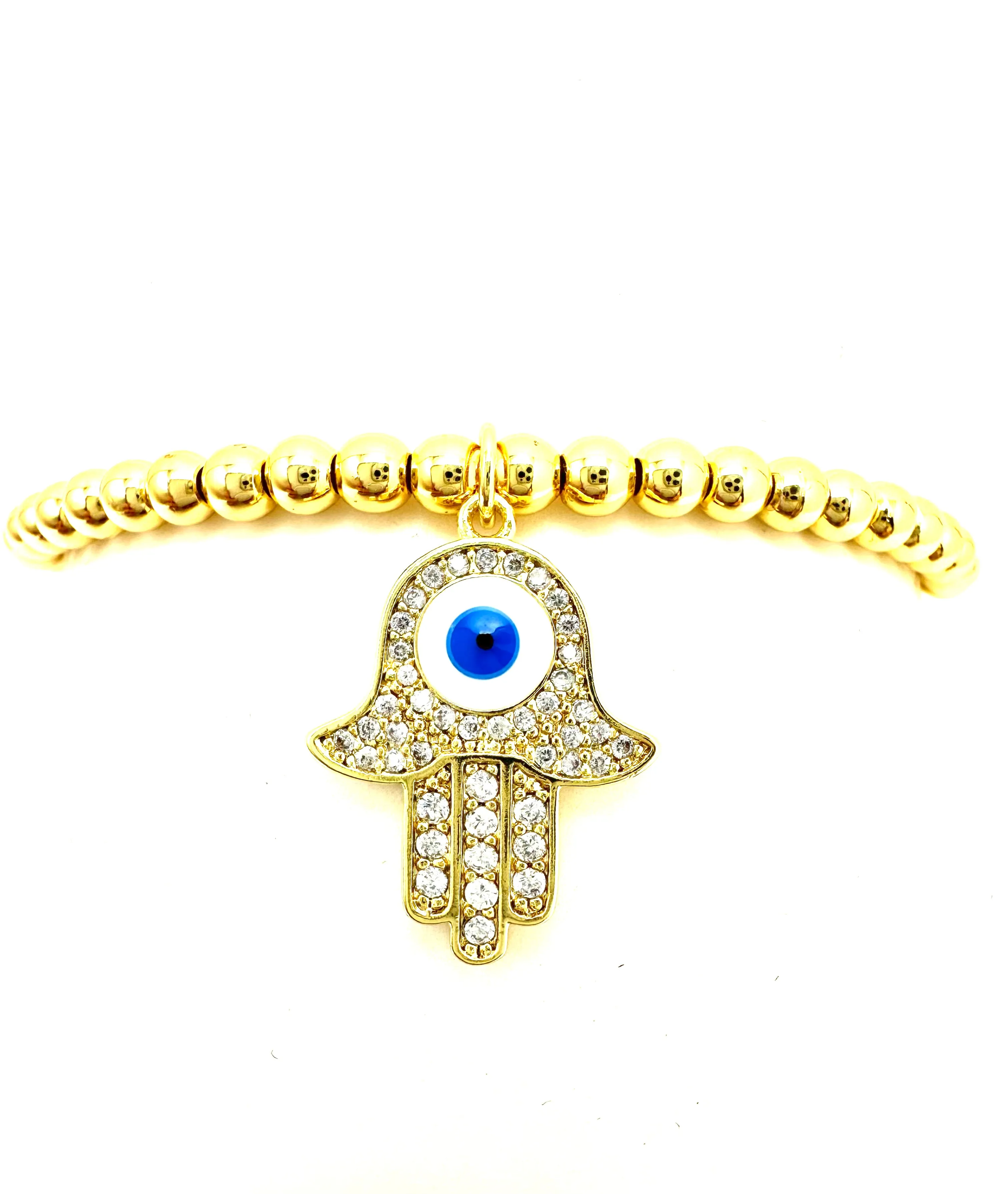 Hamsa Charm Bracelet