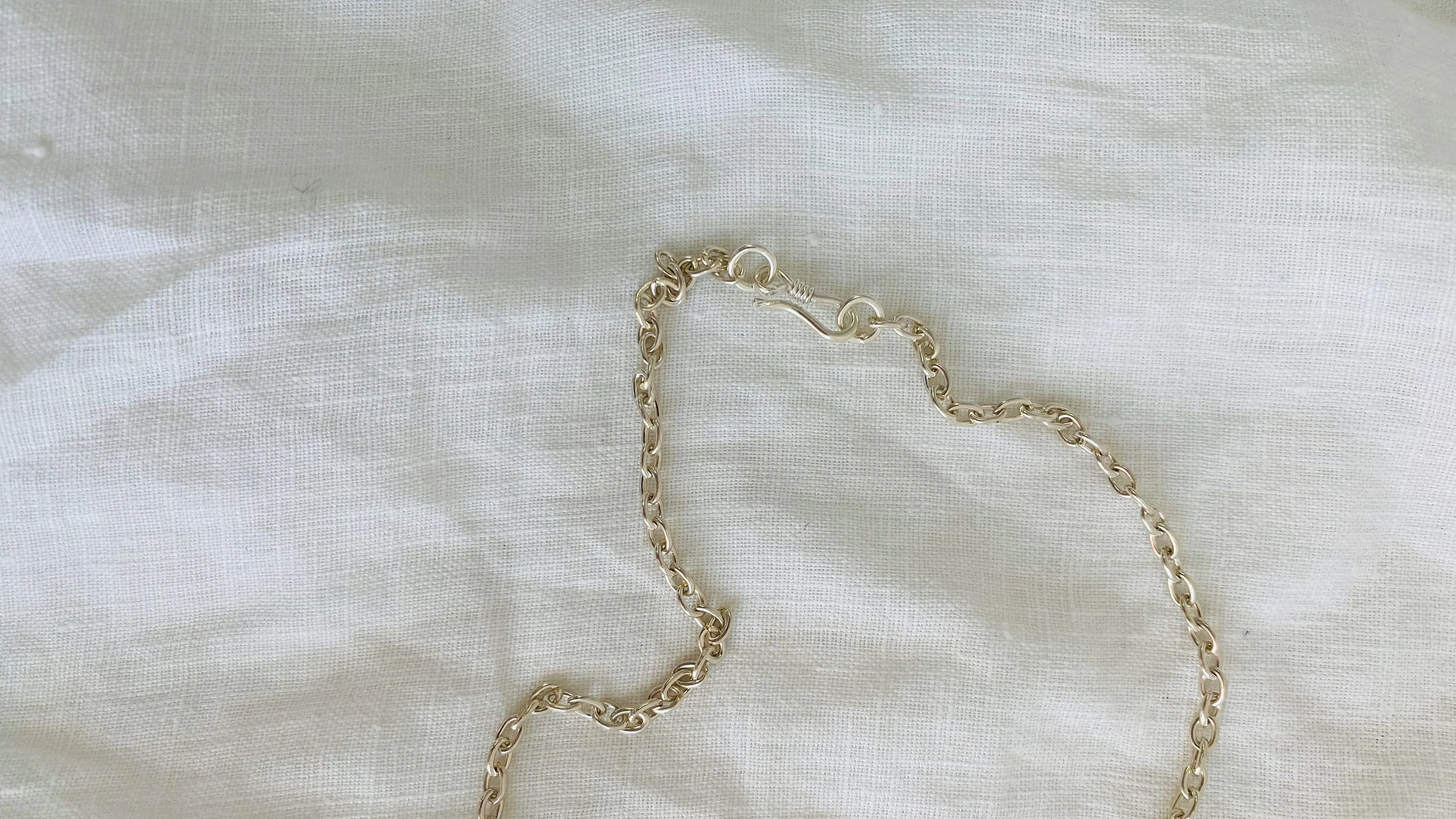 Hmong Fish Necklace. Sterling Silver