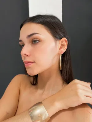 Hoop & Bold Cuff set
