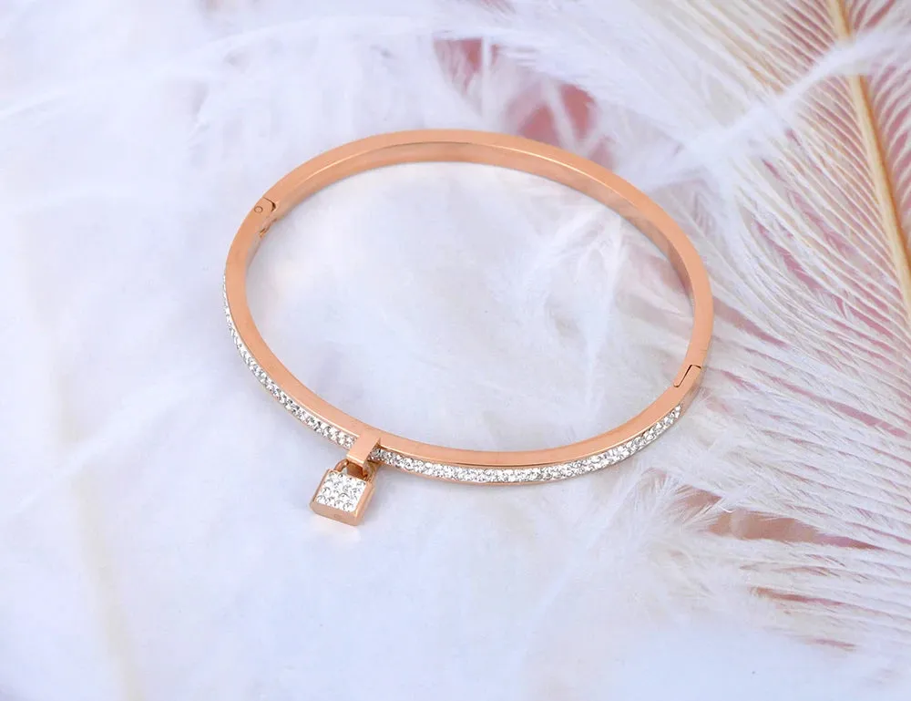 Lock Charm Bracelet