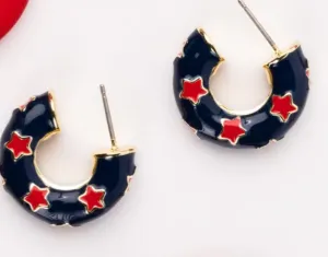 Michelle McDowell Justine Medium Hoop Earrings