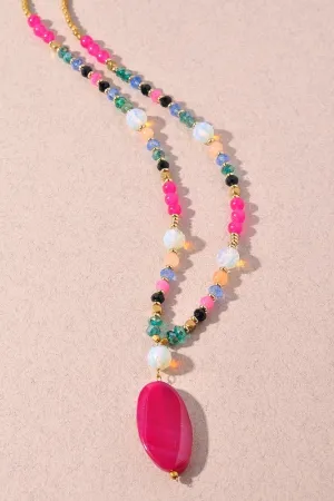 Multicolored Beaded Necklace