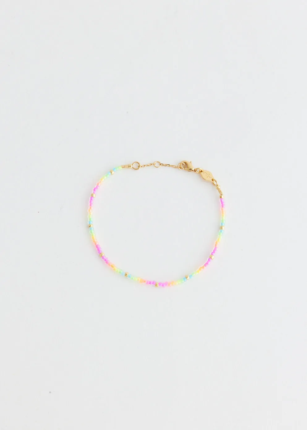 Neon Rainbow Bracelet