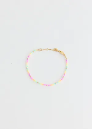 Neon Rainbow Bracelet