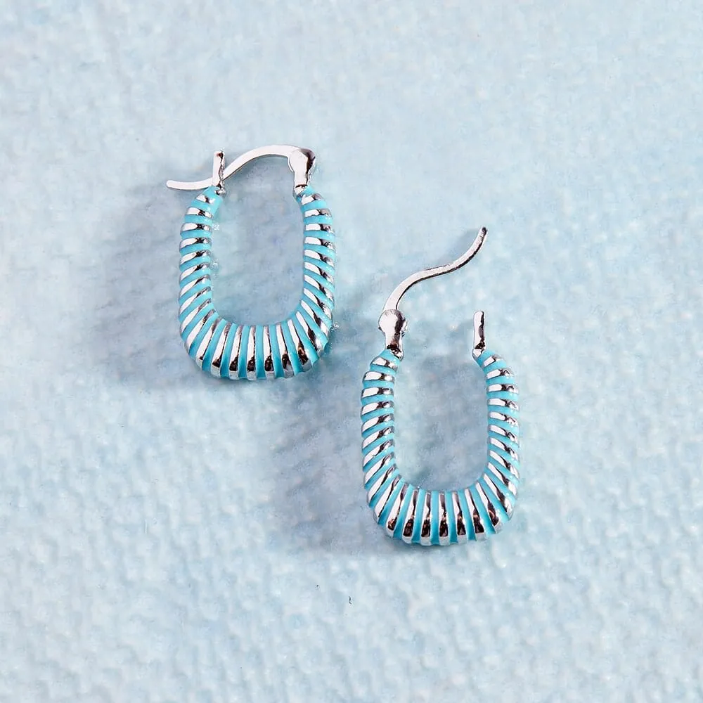 Pura Vida Coastline Hoop Earrings