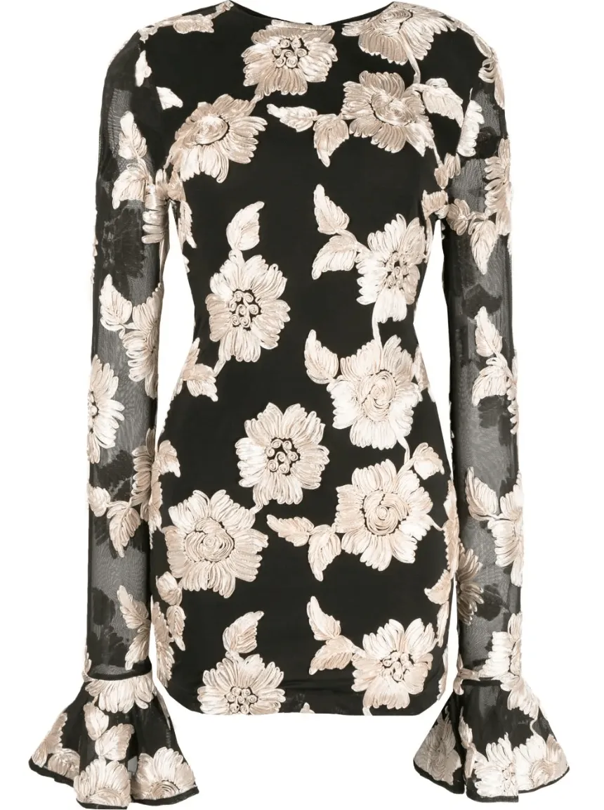 Rotate - Rosita Mesh Mini Dress