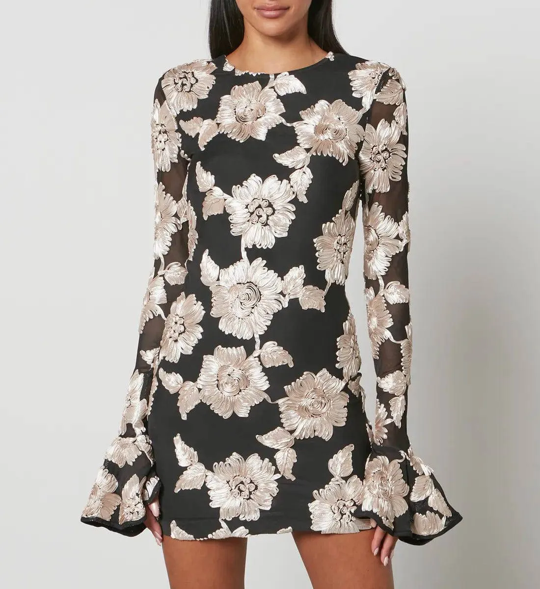 Rotate - Rosita Mesh Mini Dress