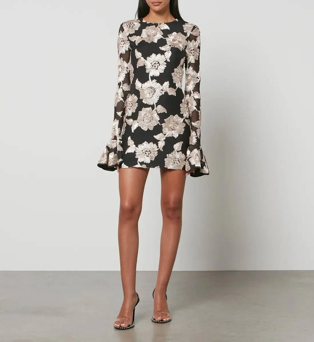Rotate - Rosita Mesh Mini Dress
