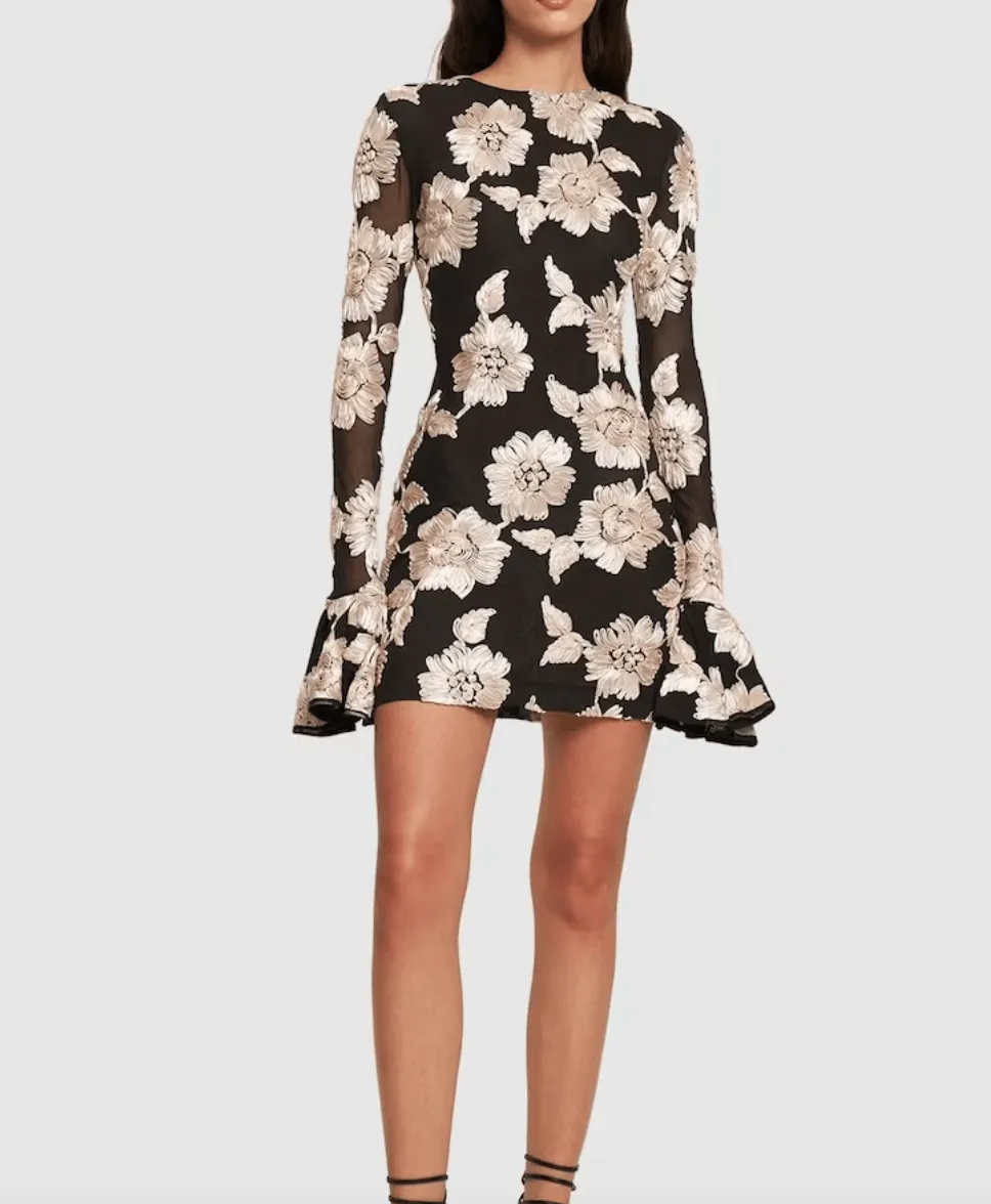 Rotate - Rosita Mesh Mini Dress