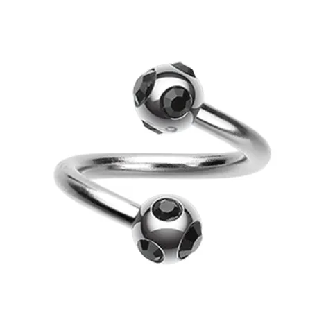 Royale Multi Gem Spiral Twisters